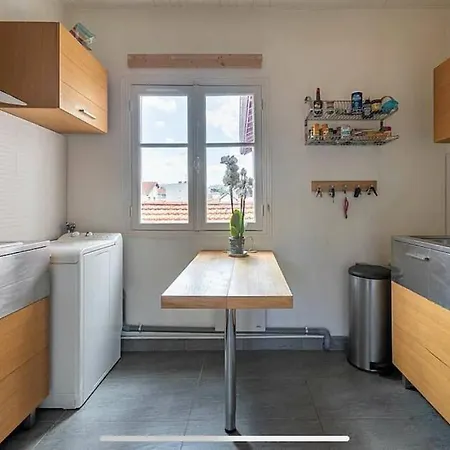 Apartamento Exceptionnel 3 Pièces Art Déco En Dernier étage Avec Garage Privé Centre Biarriz